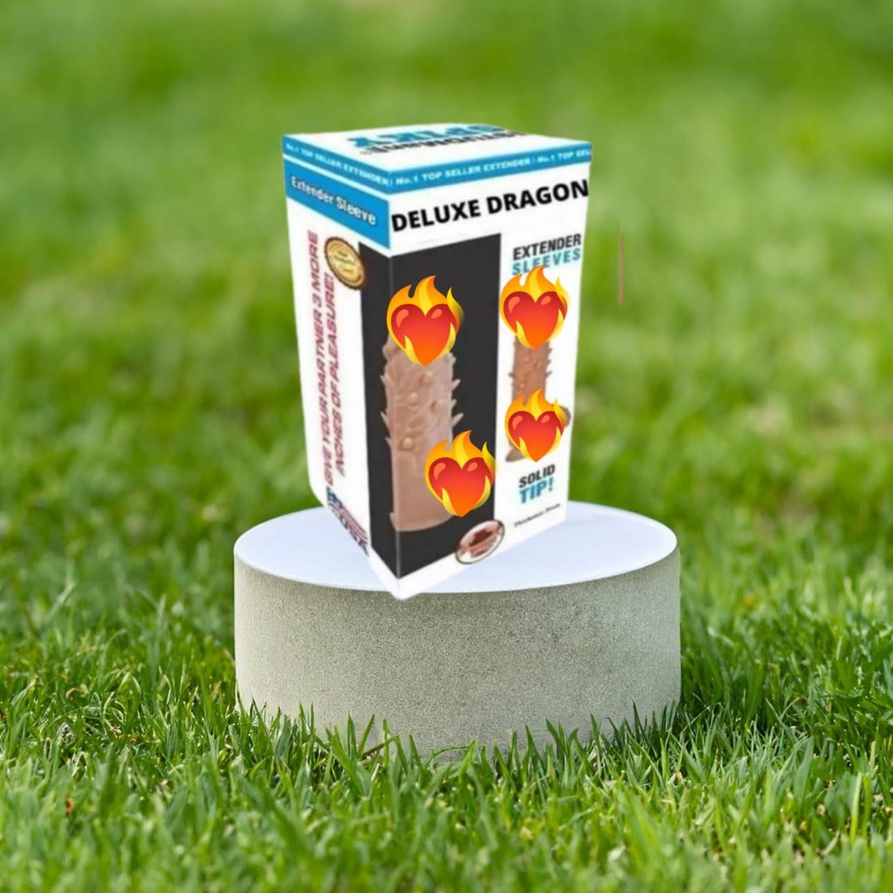 Silicon Dragon Condom 6 Inch
